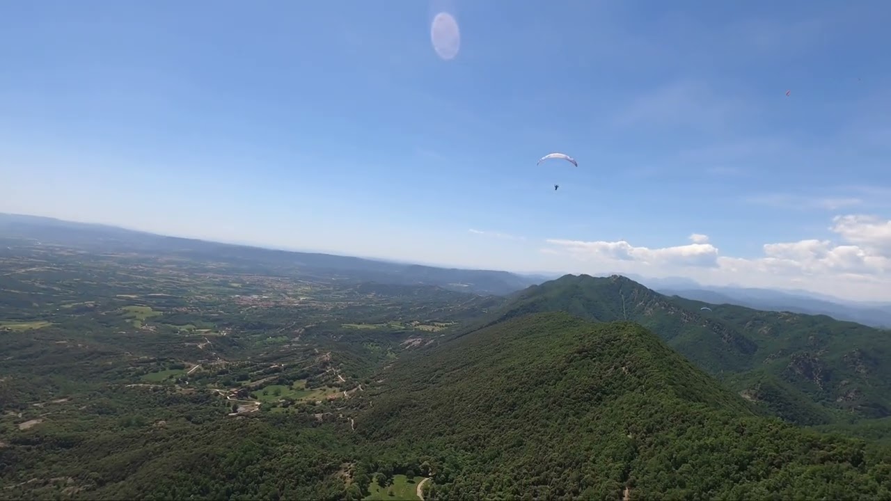 Termika chciala mnie udusić (PPG, thermal, Dudek Solo, Santuari de Bellmunt)