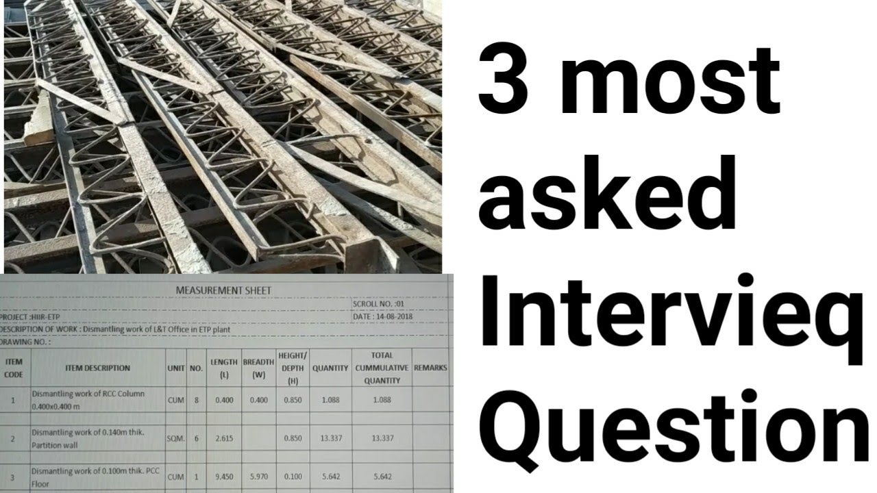 3 Important Topic for fresher civil Engineer | JMR , Acrospan etc