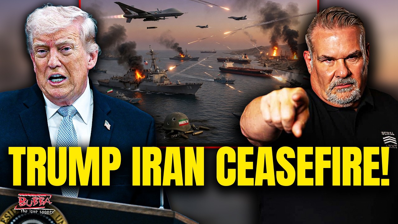 TRUMP IRAN CEASEFIRE! - Bubba the Love Sponge&reg; Show | 4/08/2026