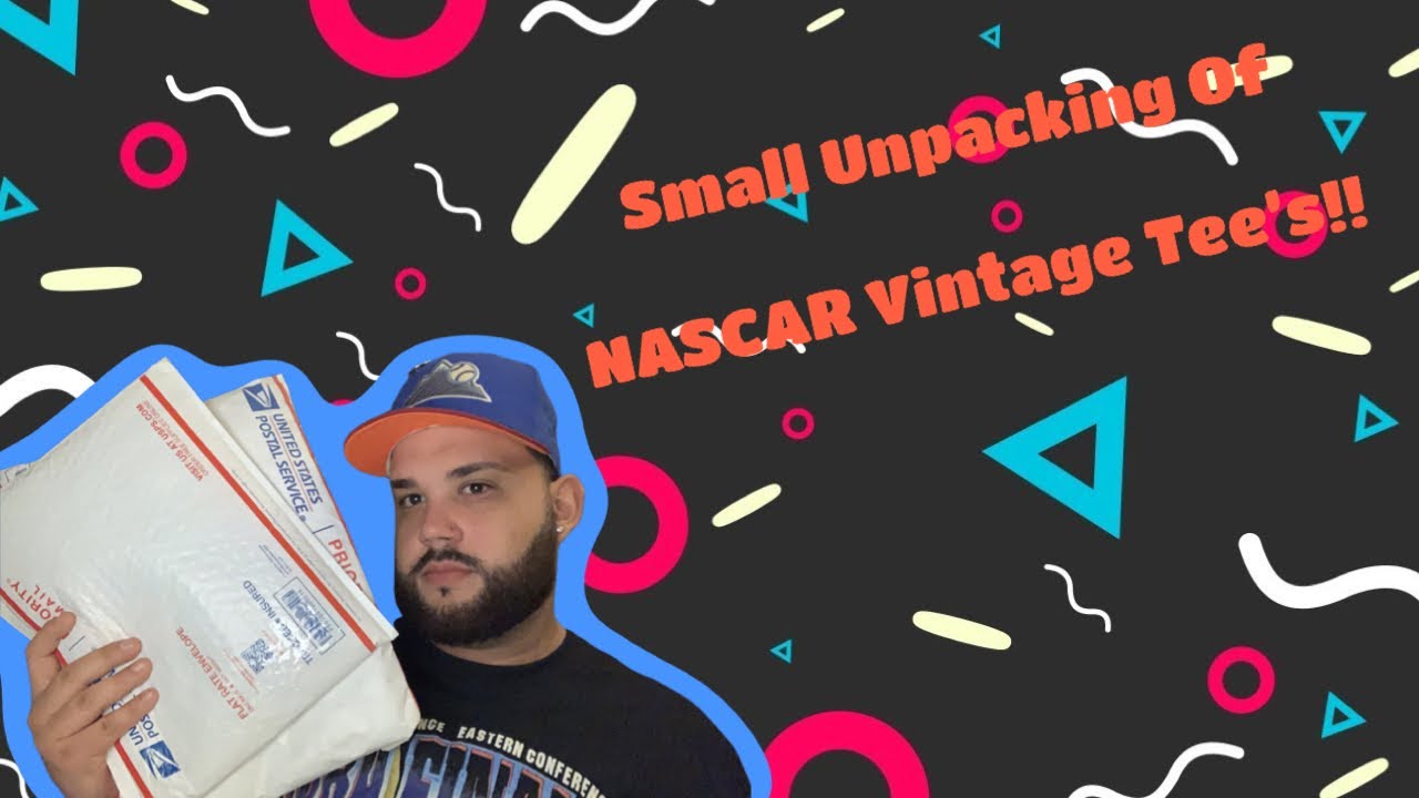 Mini Vintage NASCAR Tee&rsquo;s Unpacking | MyFitteds Wings Of Fire