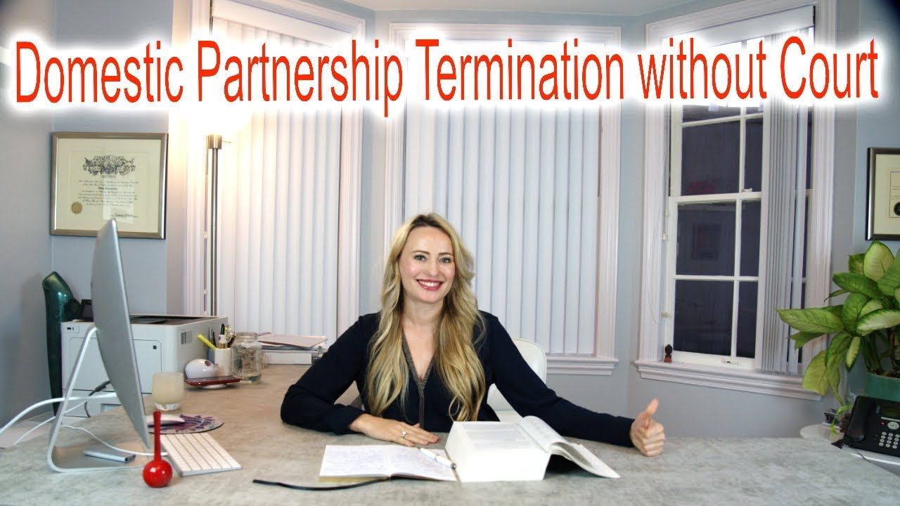 Domestic Partnership Termination without Court