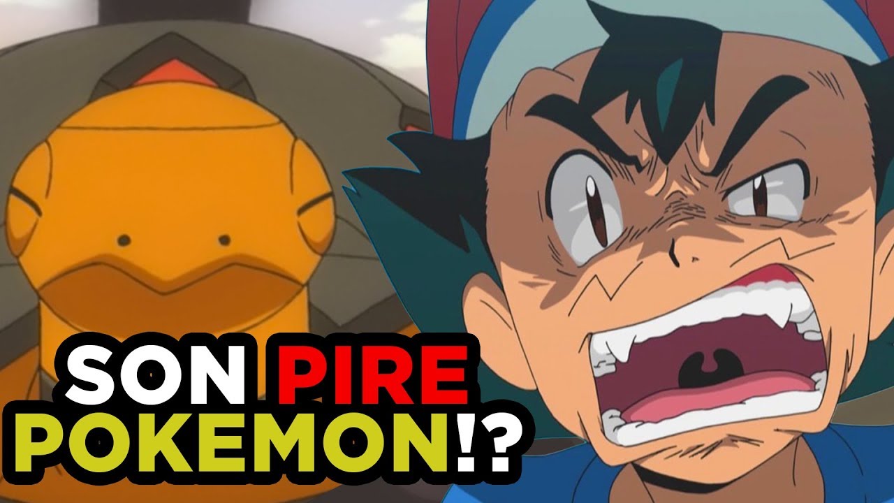 6 PIRES POKÉMON de SACHA !