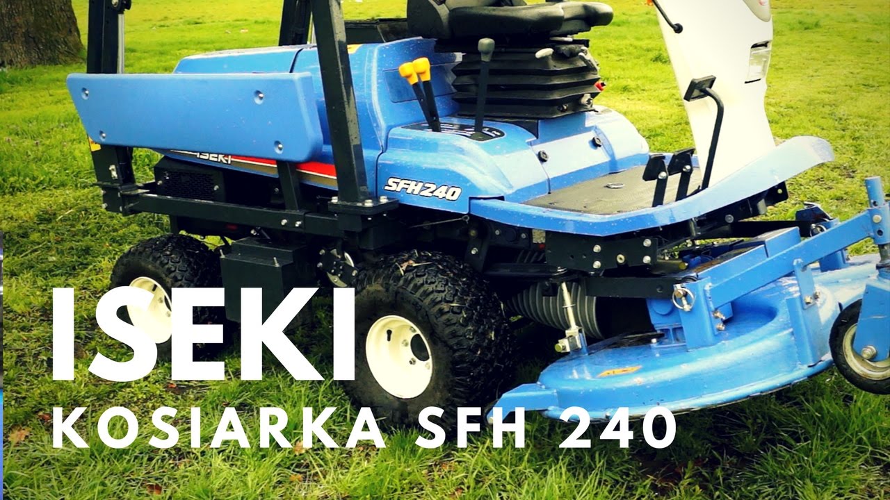 Kosiarka do trawy do dużych terenów – japońska Iseki SFH 240