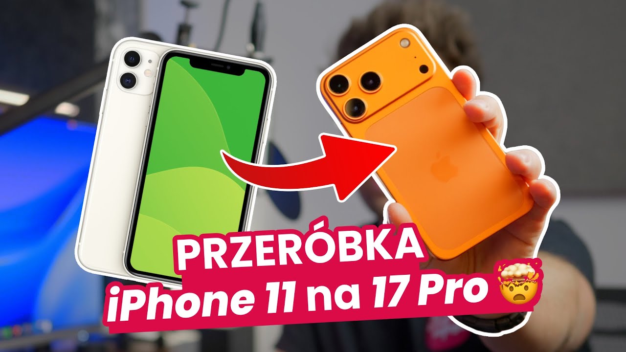 Zrobili podróbkę iPhone'a 17 Pro z iPhone'a 11