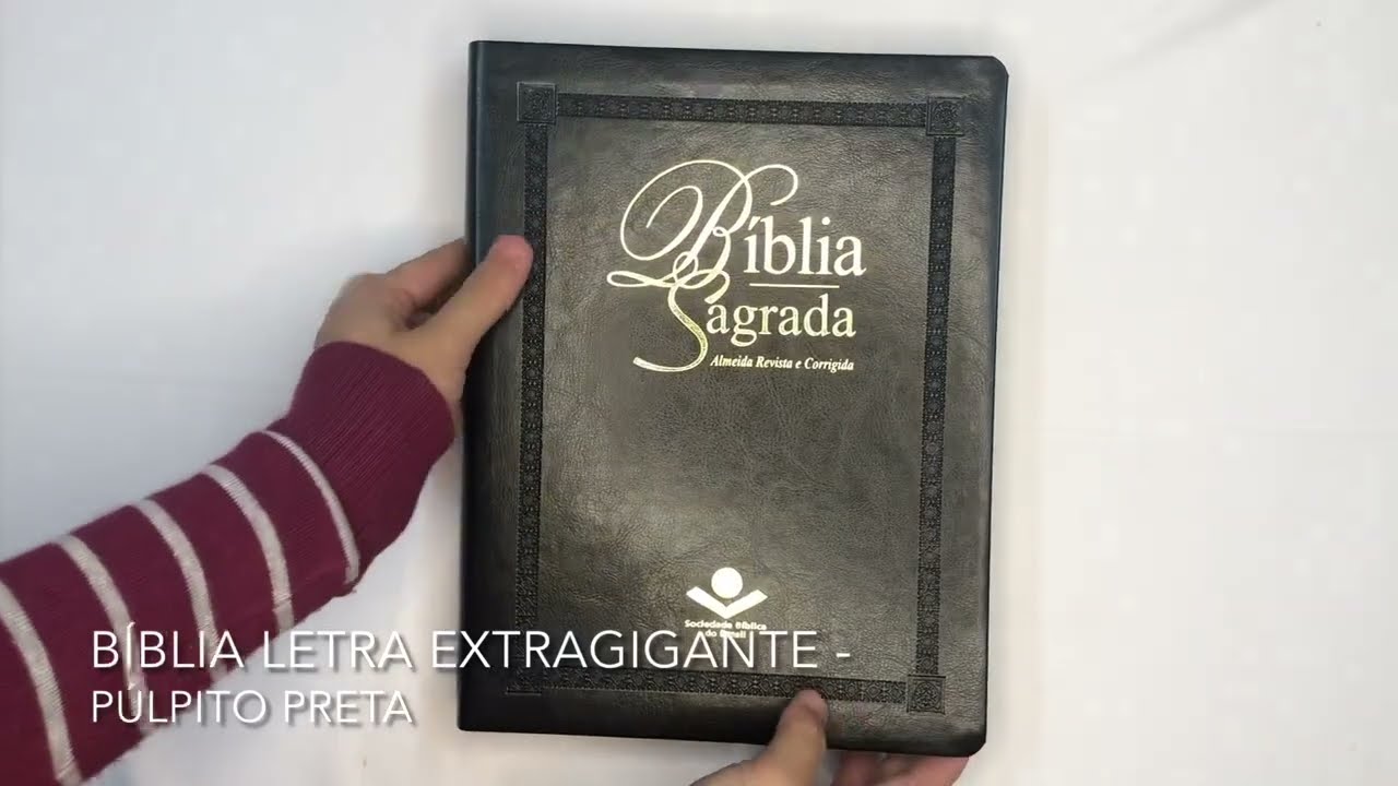 B&iacute;blia RC Letra Extragigante Pulpito | Livraria 100% Crist&atilde;o