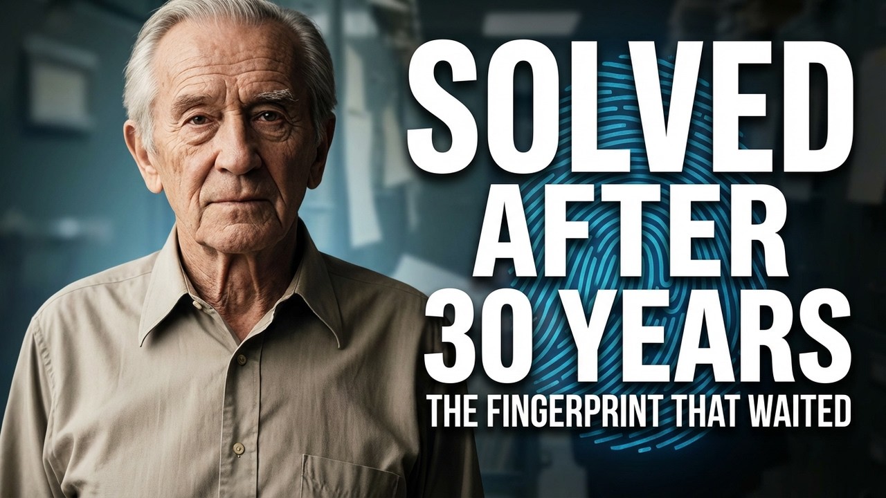 Отпечаток пальца, ожидавший своей очереди 30 лет.