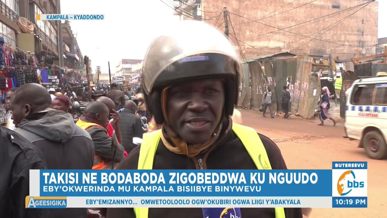 KCCA Ekaaye, Aba Bodaboda Abatalina Siteegi Bagobeddwa mu Kibuga.#ageesigika