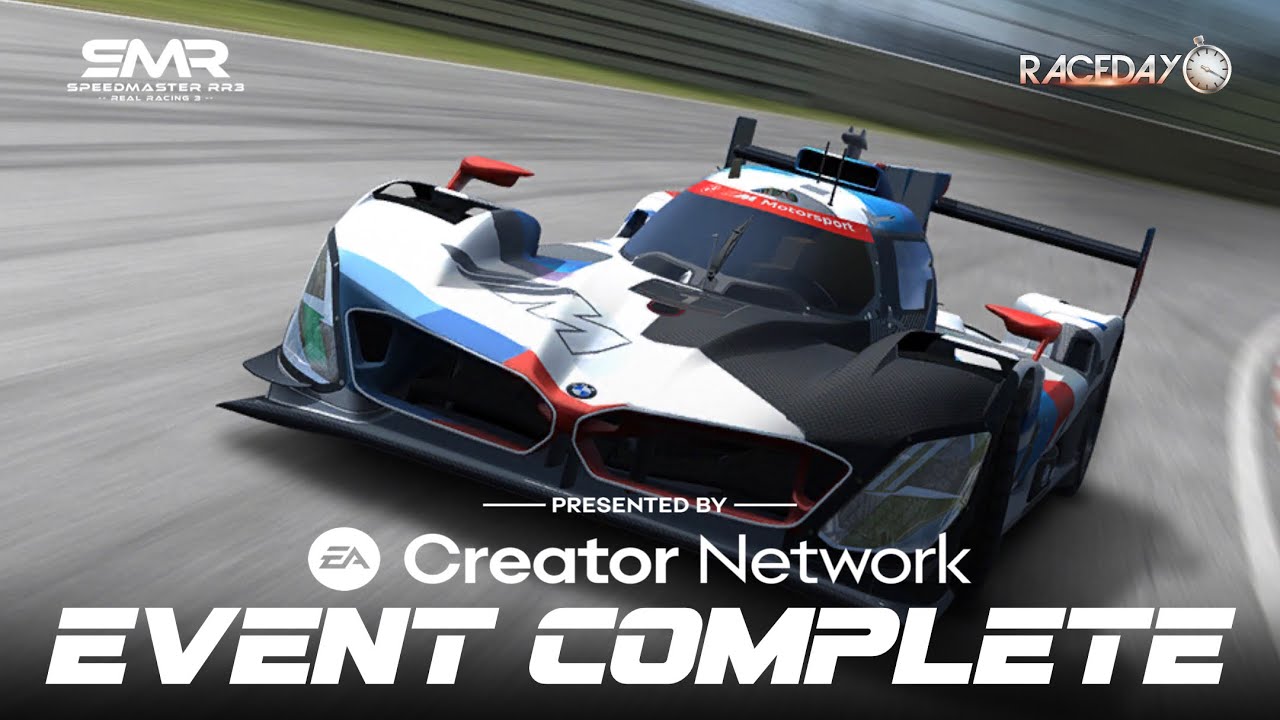 Real Racing 3 Race Day: BMW M Hybrid V8 - Complete Event Walkthrough
