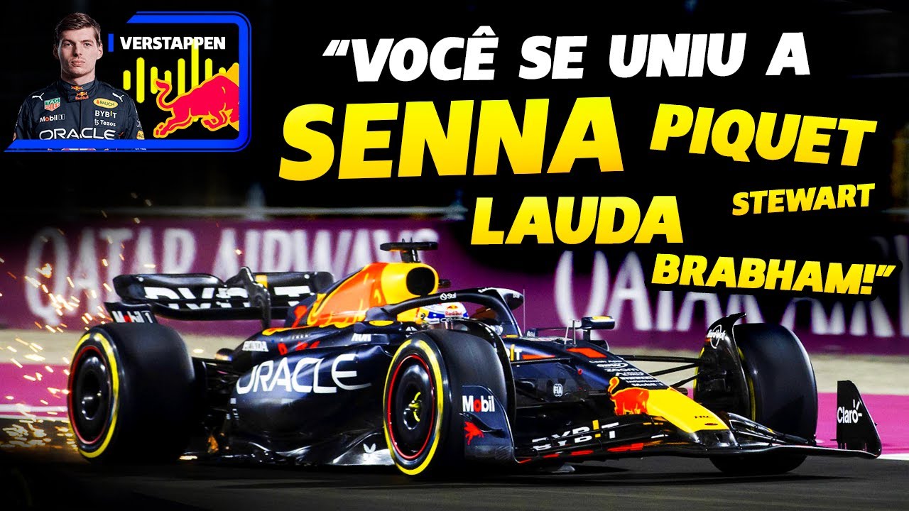 VERSTAPPEN &Eacute; EXALTADO NO R&Aacute;DIO AP&Oacute;S TRI DA F1: 