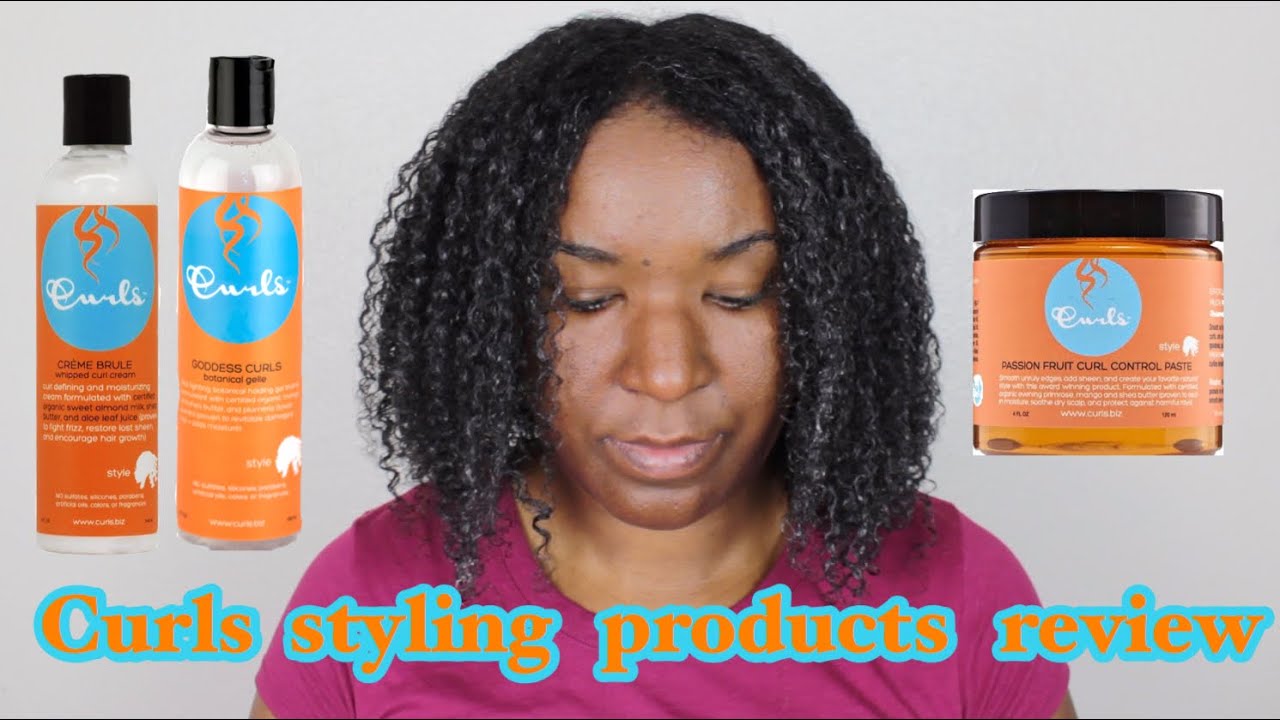 Curls creme brûlé and goddess curls product review | Wash and go | Briszell’s Way