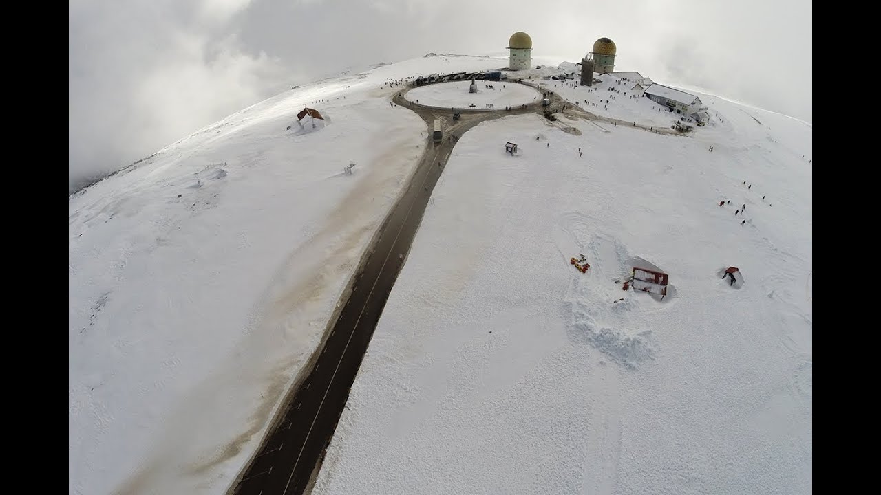 Serra da Estrela ⛷️ Ski Resort and Torre Aerial View