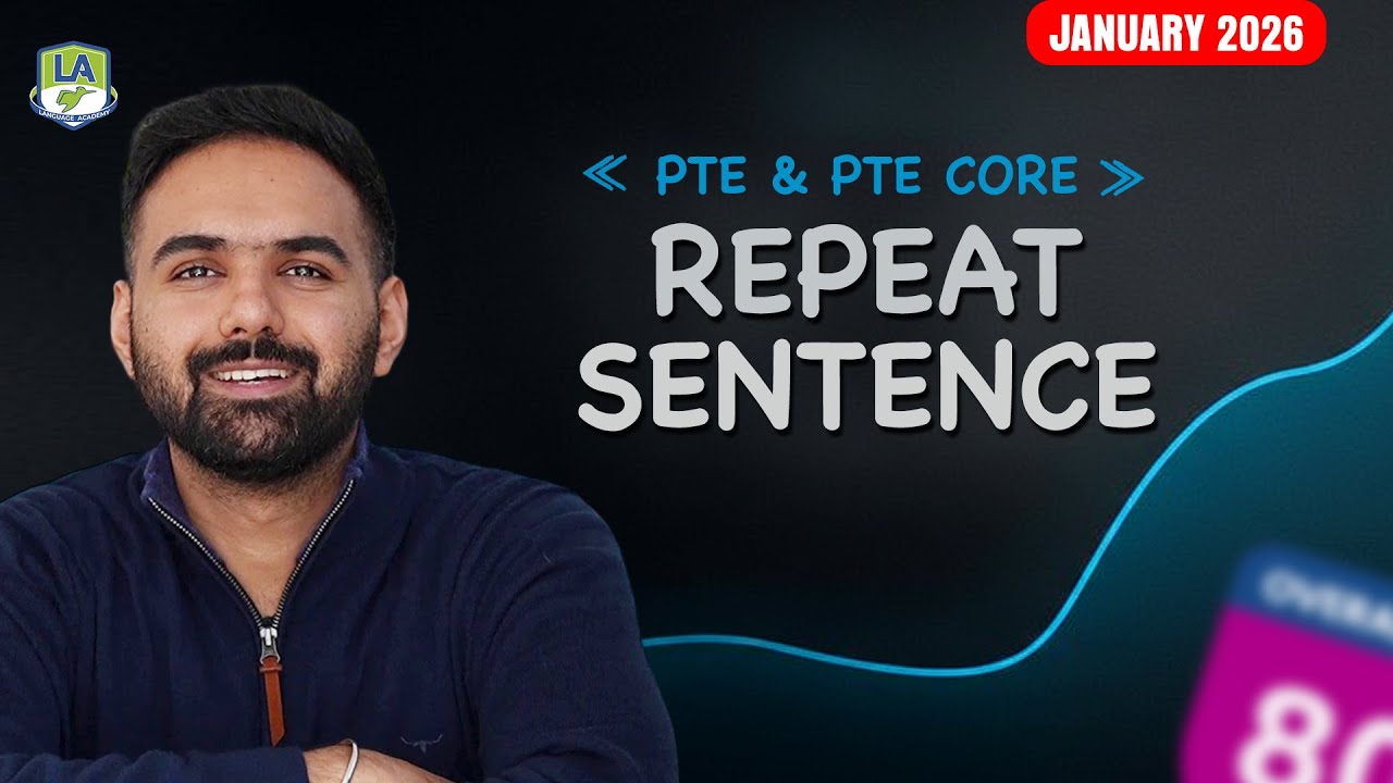 Повторение предложений в устной части PTE | Наиболее часто повторяющиеся вопросы | PTE Academic и...
