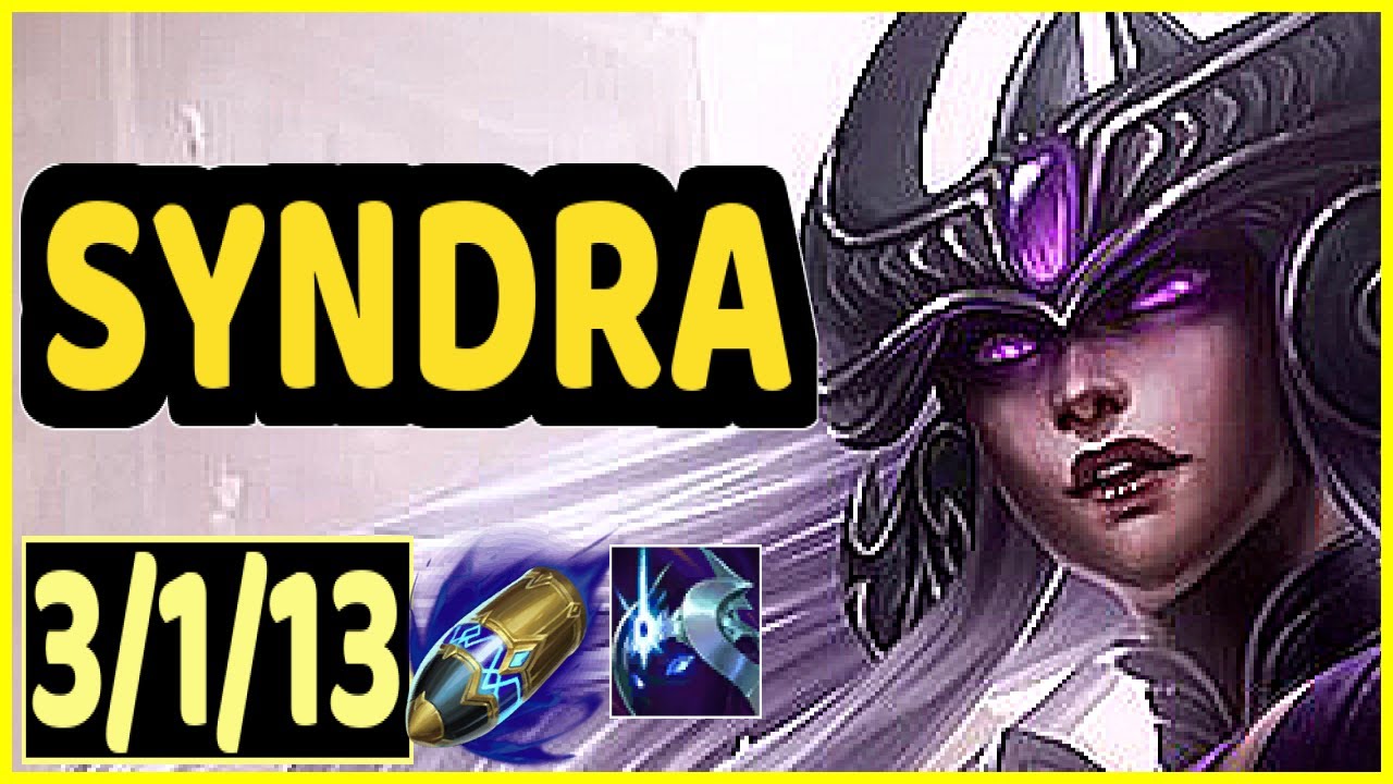 SYNDRA VS YONE - 3/1/13 KDA MID GAMEPLAY