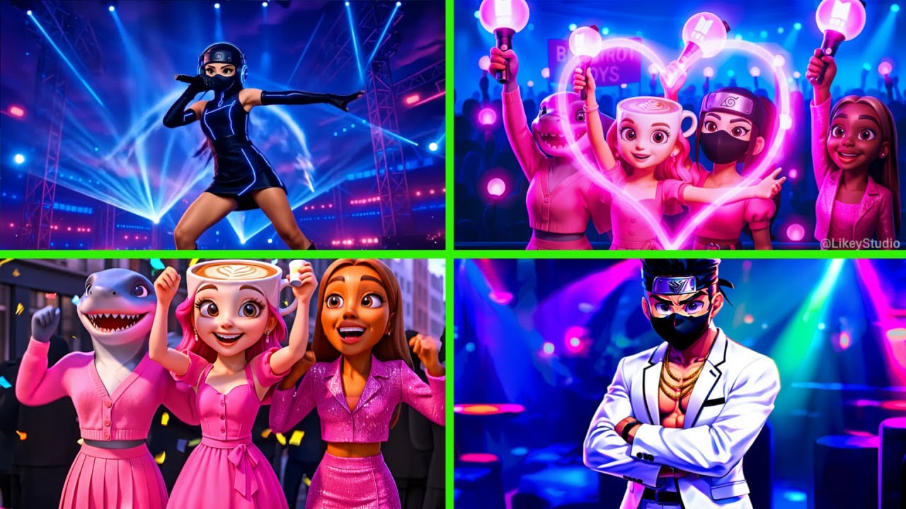 Ultra Brainrot Girls – Cyber Love Rush (Music Video) 