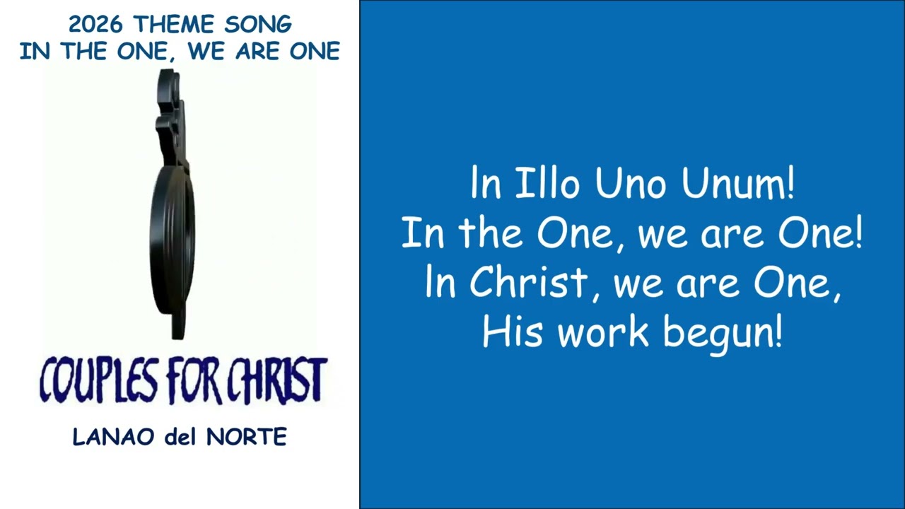 IN THE ONE, WE ARE ONE