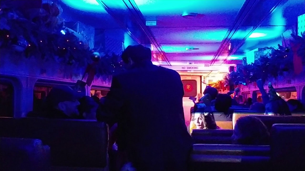 The Polar express train ride