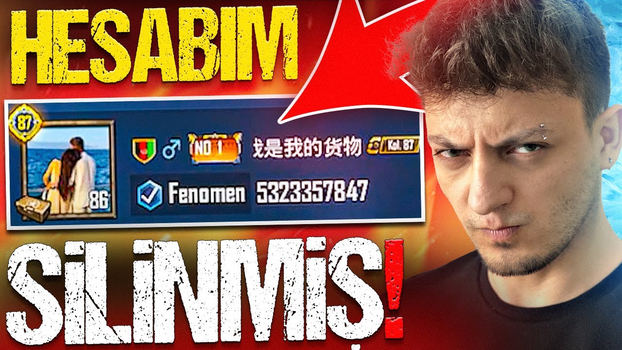 HESABIM SİLİNMİŞ!