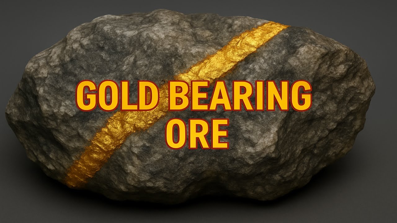 Inside Gold-Bearing Ore: The Hidden Riches Beneath Your Feet
