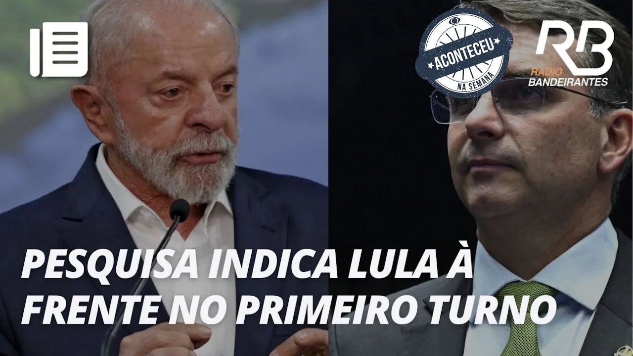 Paraná Pesquisas: Lula lidera 39,8% seguido de Flávio com 33,1% | Aconteceu na Semana