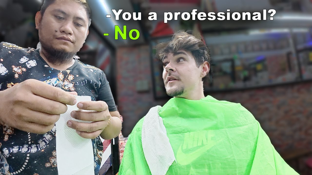 $2 Worst Haircut in The Philippines 😂
