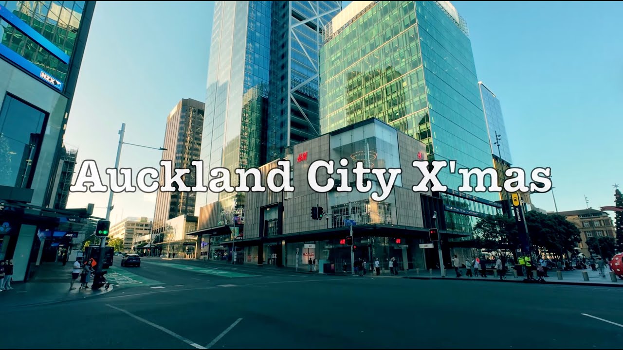 Christmas in Auckland City, New Zealand