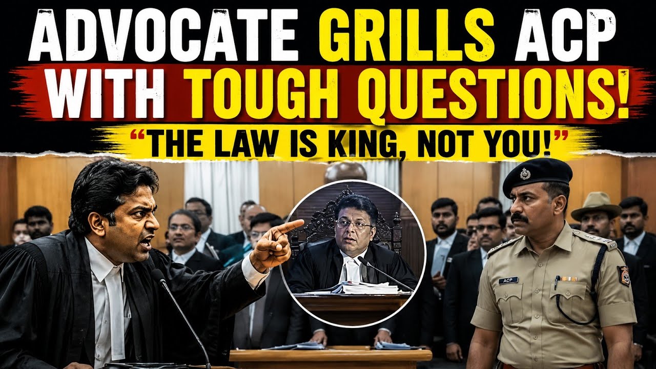 ADVOCATE QUESTIONS ACP IN COURT: 