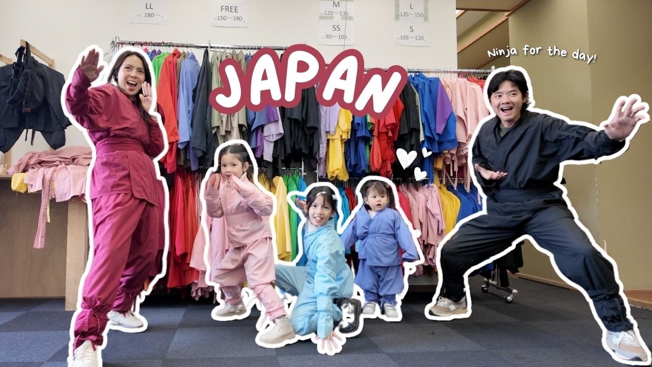 We Became NINJAS for a Day! 🥷 + Dressed up in a KIMONO + LEGOLAND Japan!