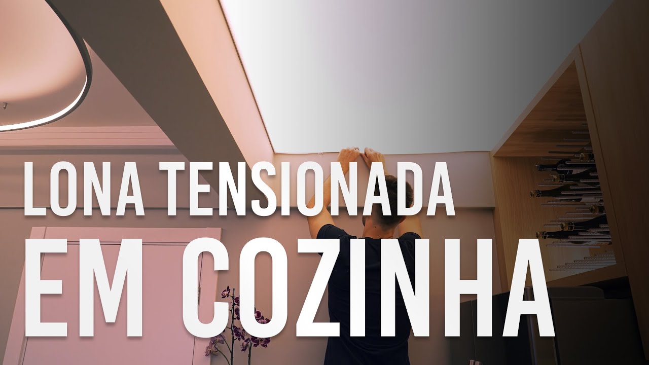 Lona tensionada na cozinha, pode? - Dicas com Waldir Junior - Curso de Luz