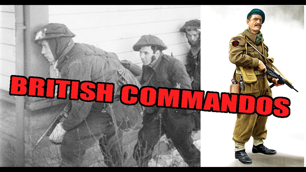 BRITISH COMMANDOS WW2