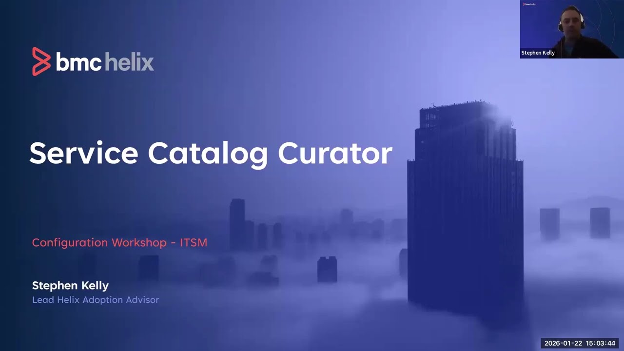 Workshop: Service Catalog Curator Session