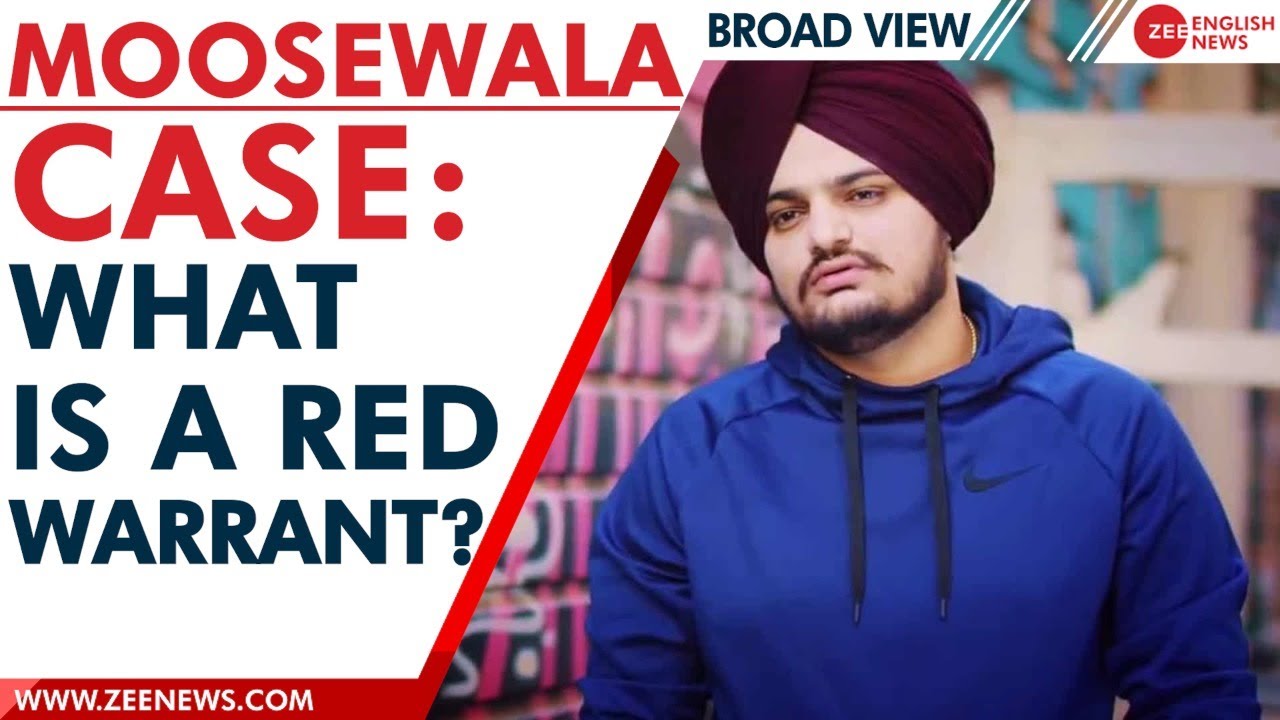 What is a red corner notice which was issued against Brar who claimed Moosewala's killing?