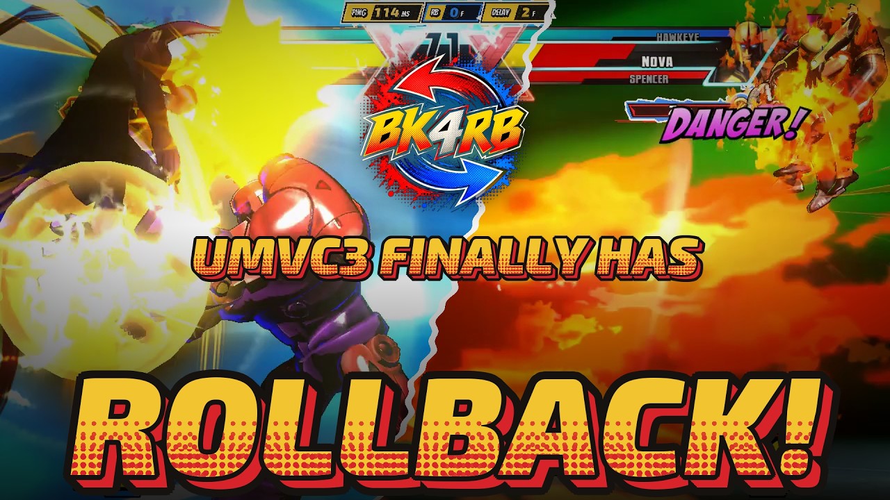 UMVC3 now has ROLLBACK!!!