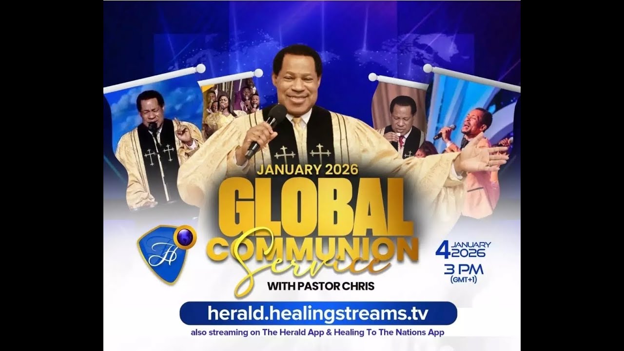January 4th 2026 - 1ST GLOBAL COMMUNION SERVICE OF MANIFESTATION WITH PASTOR CHRIS