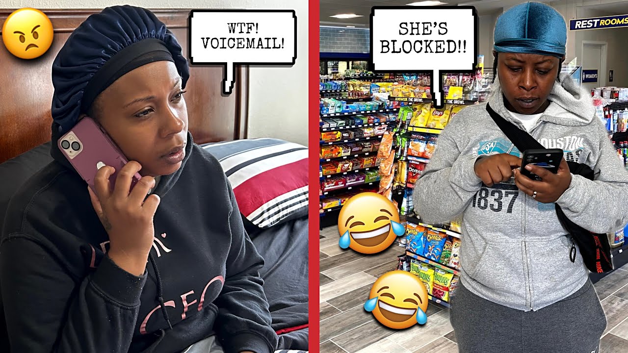 LEAVING THE HOUSE THEN BLOCKING MY WIFE NUMBER PRANK!! *GONE WRONG*