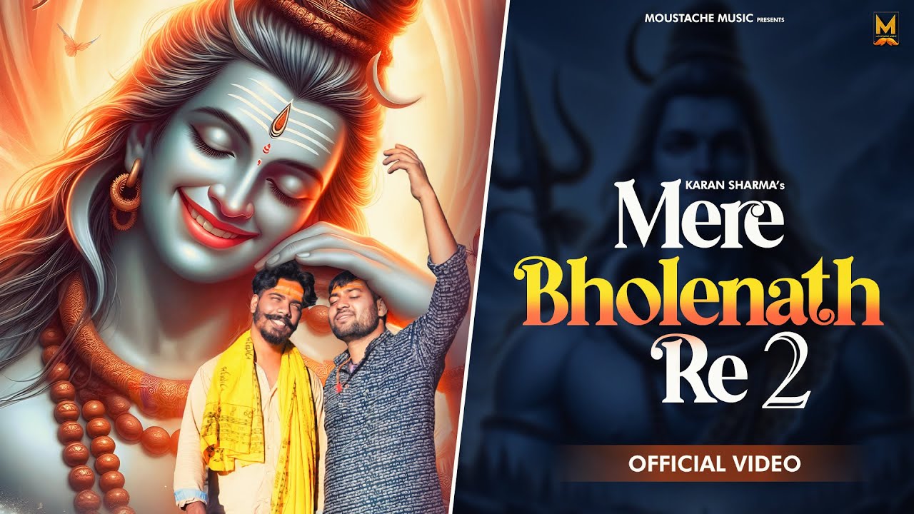 MERE BHOLENATH RE 2 🔱: Karan Sharma | Hashtag Pandit | New Haryanvi Bholenath Song 2025| Shiv Ji 🙏
