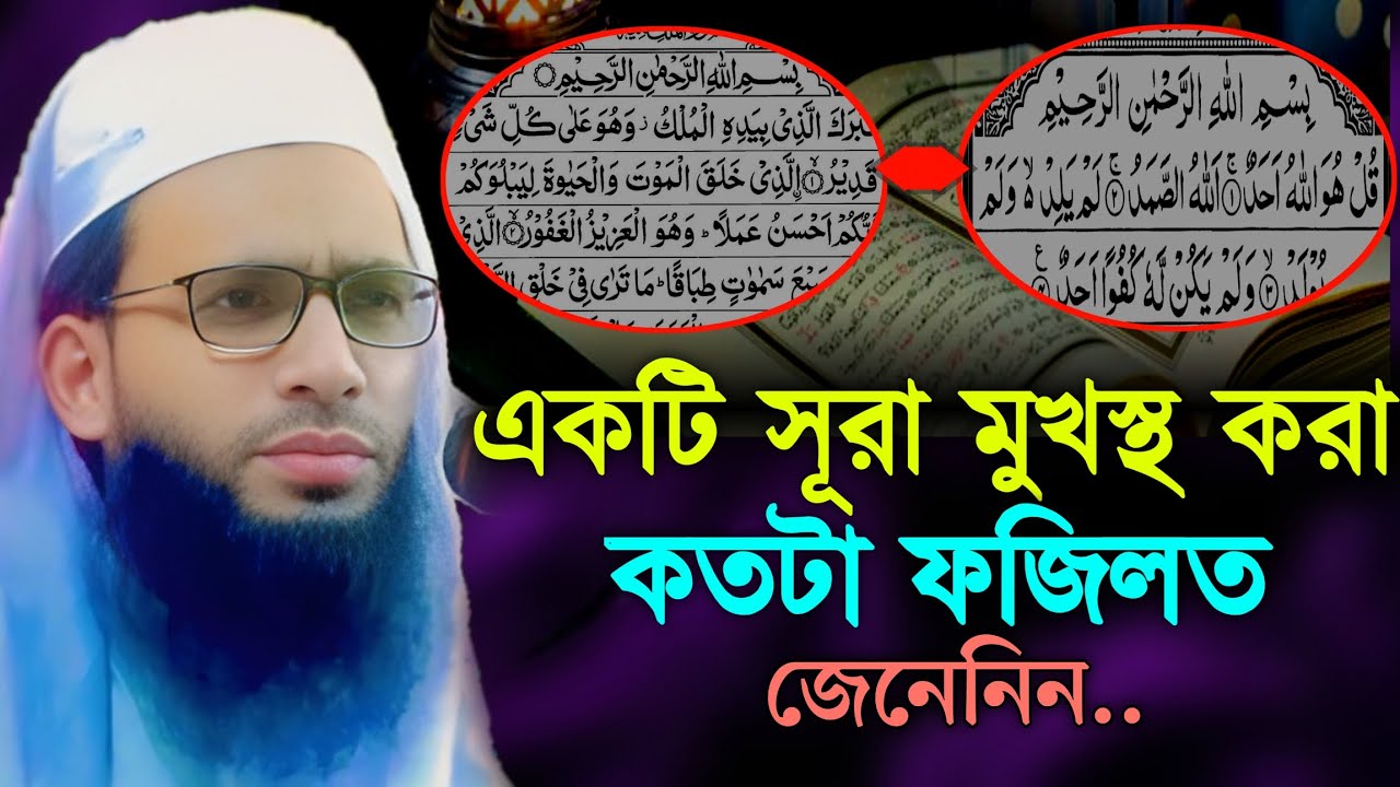 একটি সূরা মুখস্থ করা কতটা ফজিলত জেনেনিন | আব্দুল্লাহ জুবায়ের ওয়াজ | abdullah zubair Jalsha 