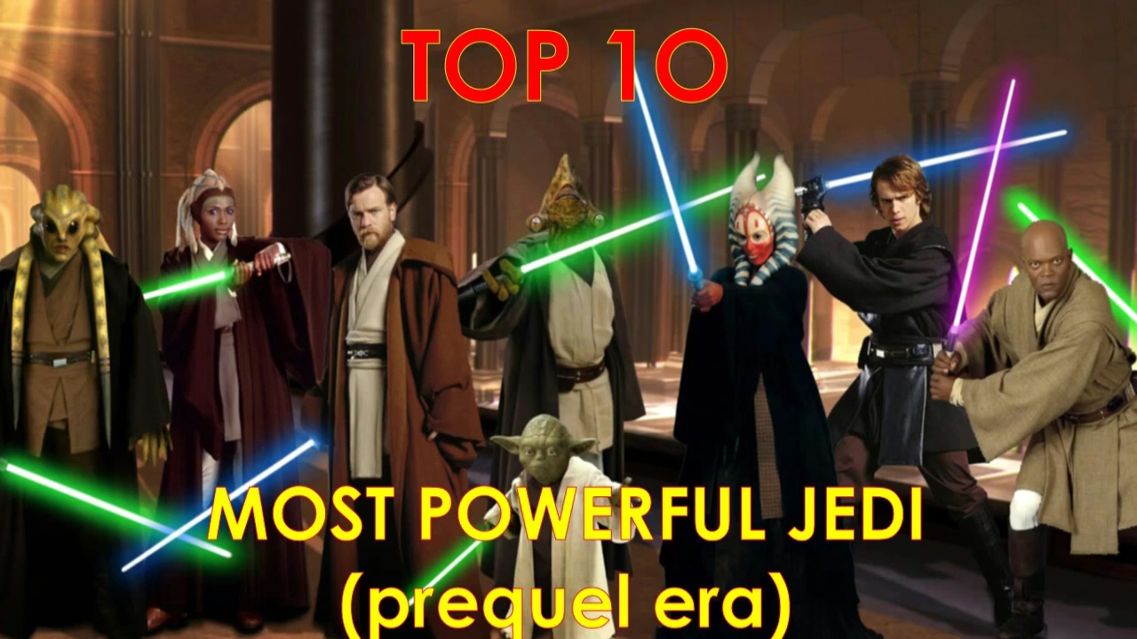 TOP 10 Most Powerful Jedi (prequel era) | Star Wars