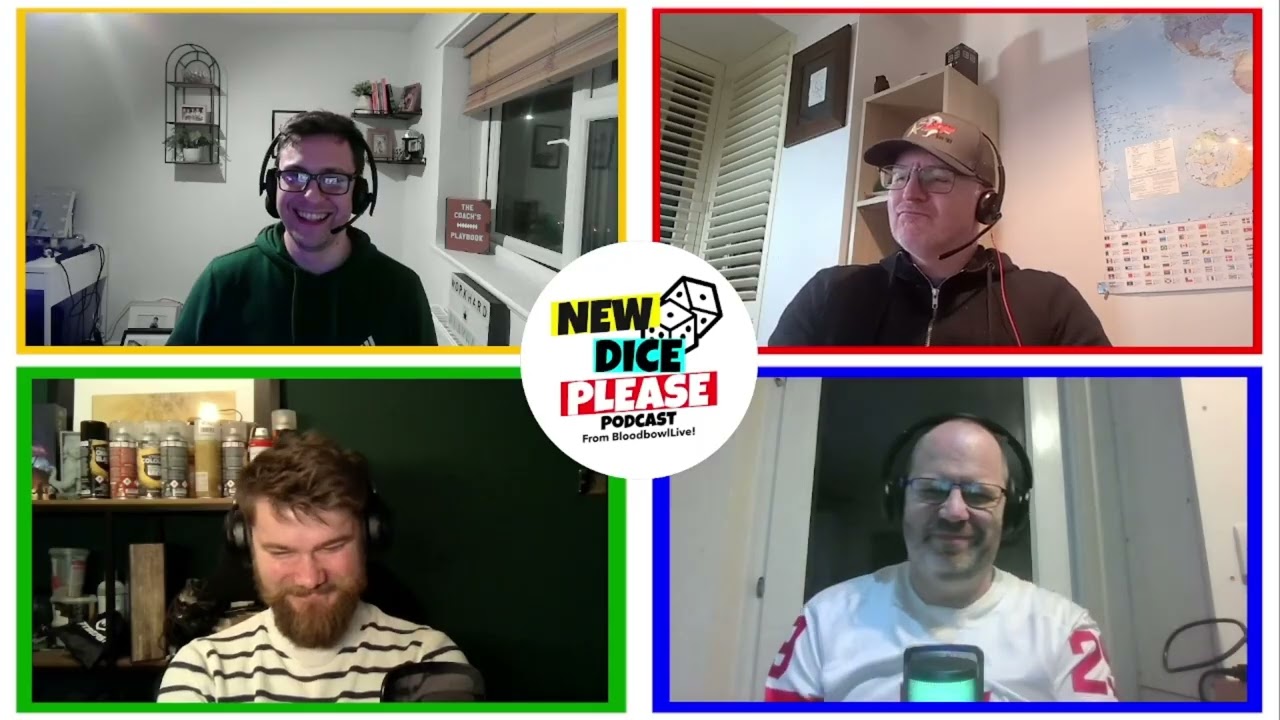 New Dice Please! Episode 97 - Warhammer Blood Bowl, smooth transition or buggy mess? Featuring BBnut