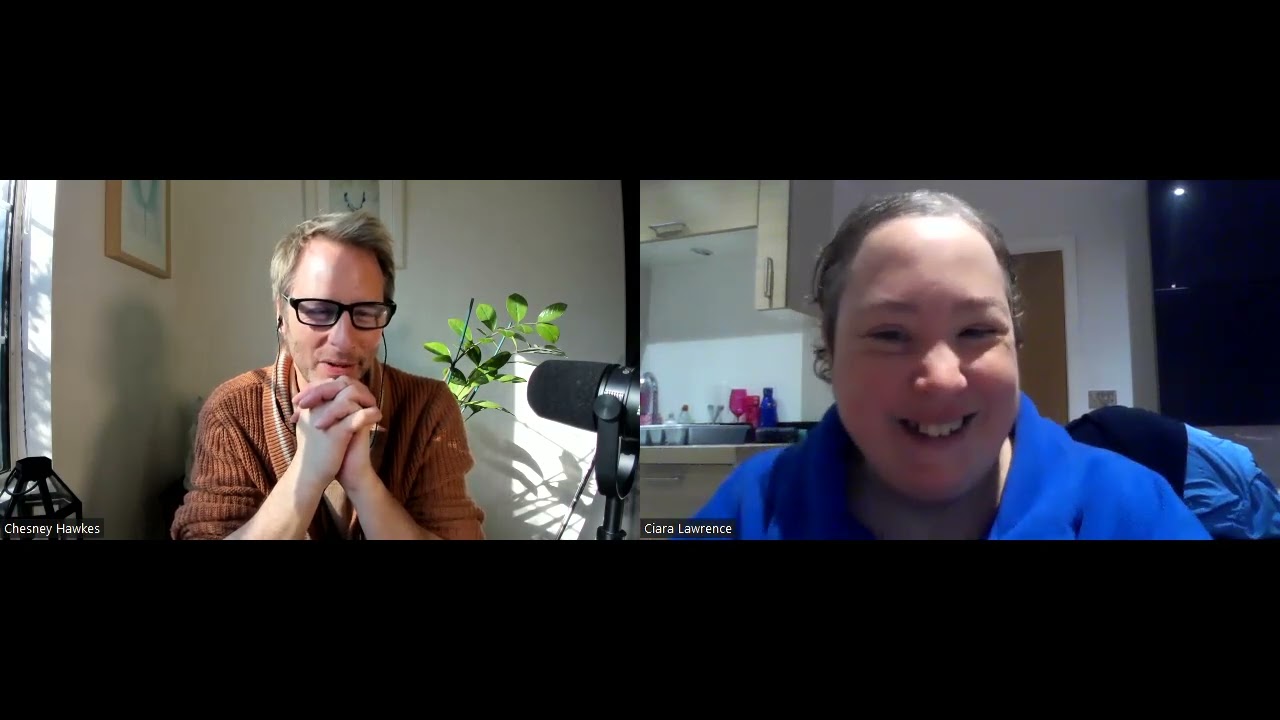 Ciara's Pink Sparkle Podcast episode with The 1 and only Chesney Hawkes!