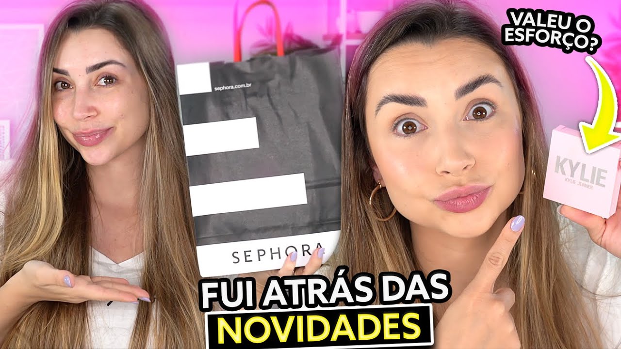 COMPRINHAS NA SEPHORA DO BRASIL 💸 TESTEI TUDO!