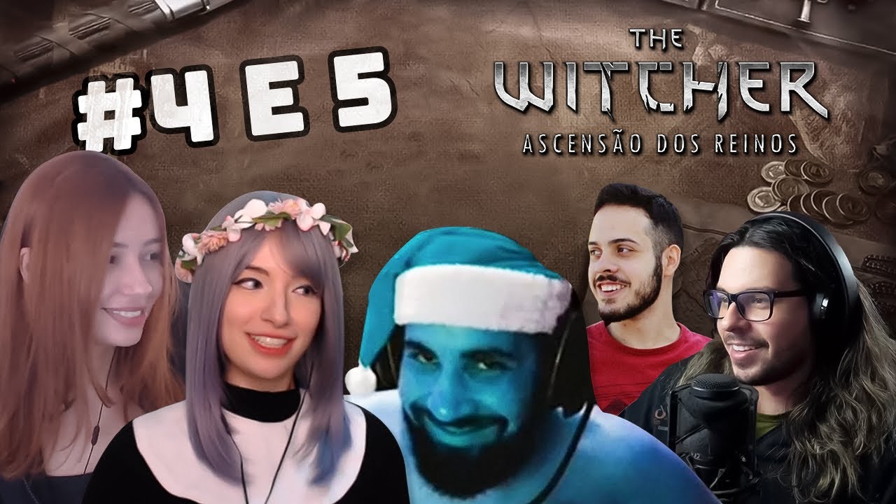 MELHORES MOMENTOS Ep 4 e 5 - RPG The Witcher (@faye_tan @TheSmzinho  @AtaqueCritico @UniversoParaleloGeek)