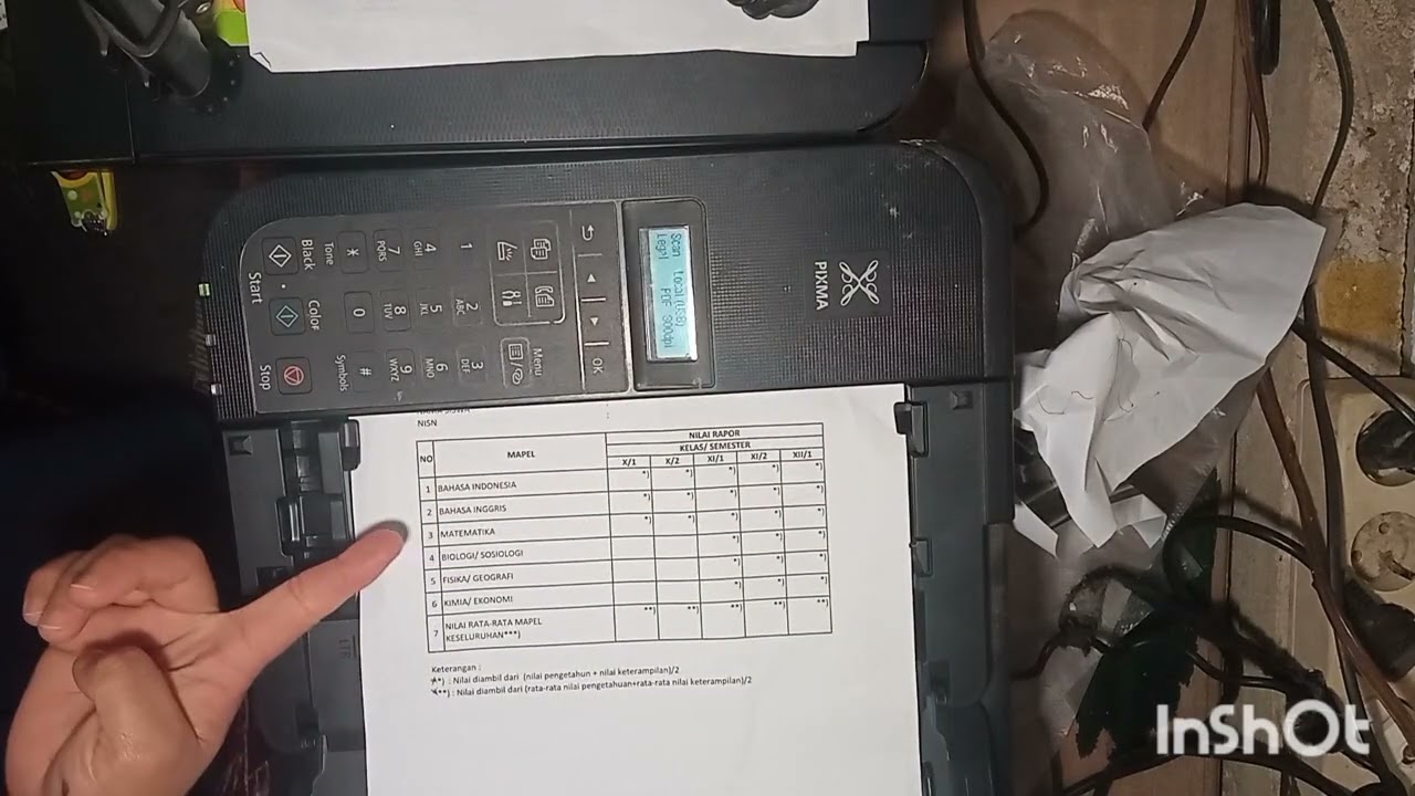 SCAN DOKUMEN UKURAN FOLIO MENGGUNAKAN FEEDER PRINTER CANON TR4570s