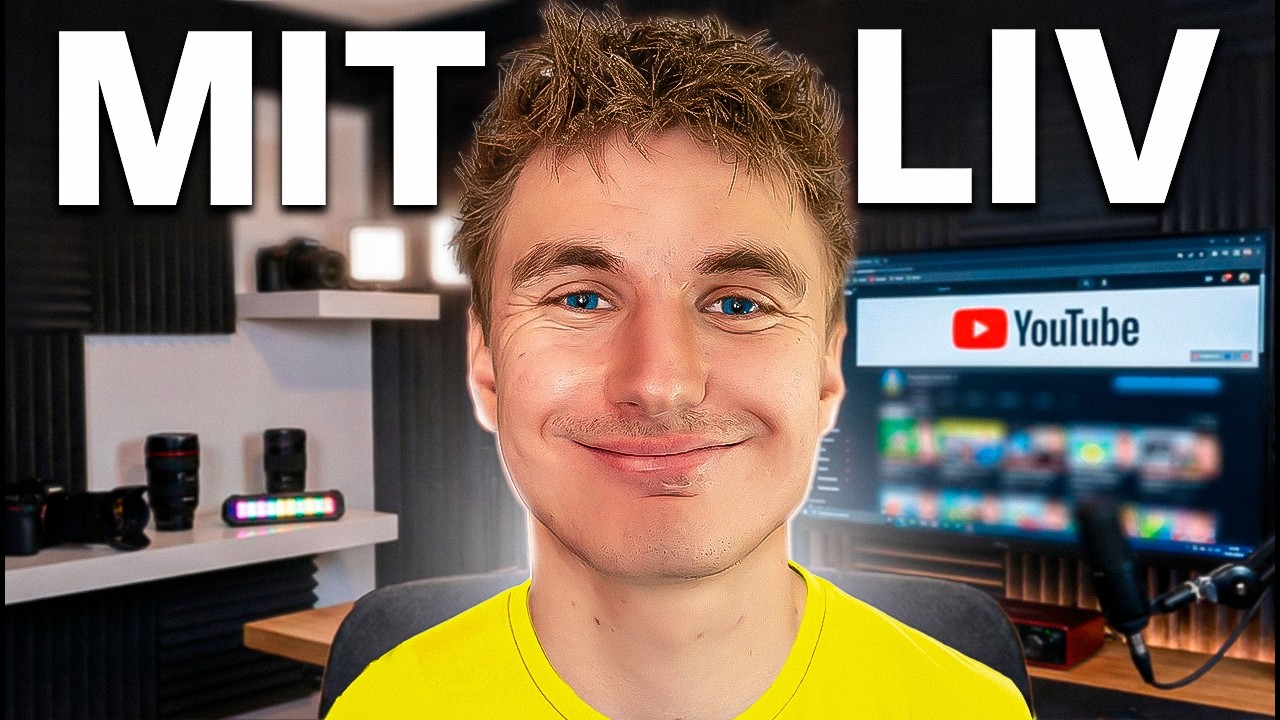 Mit Liv som YouTuber! - Behind the scenes👀
