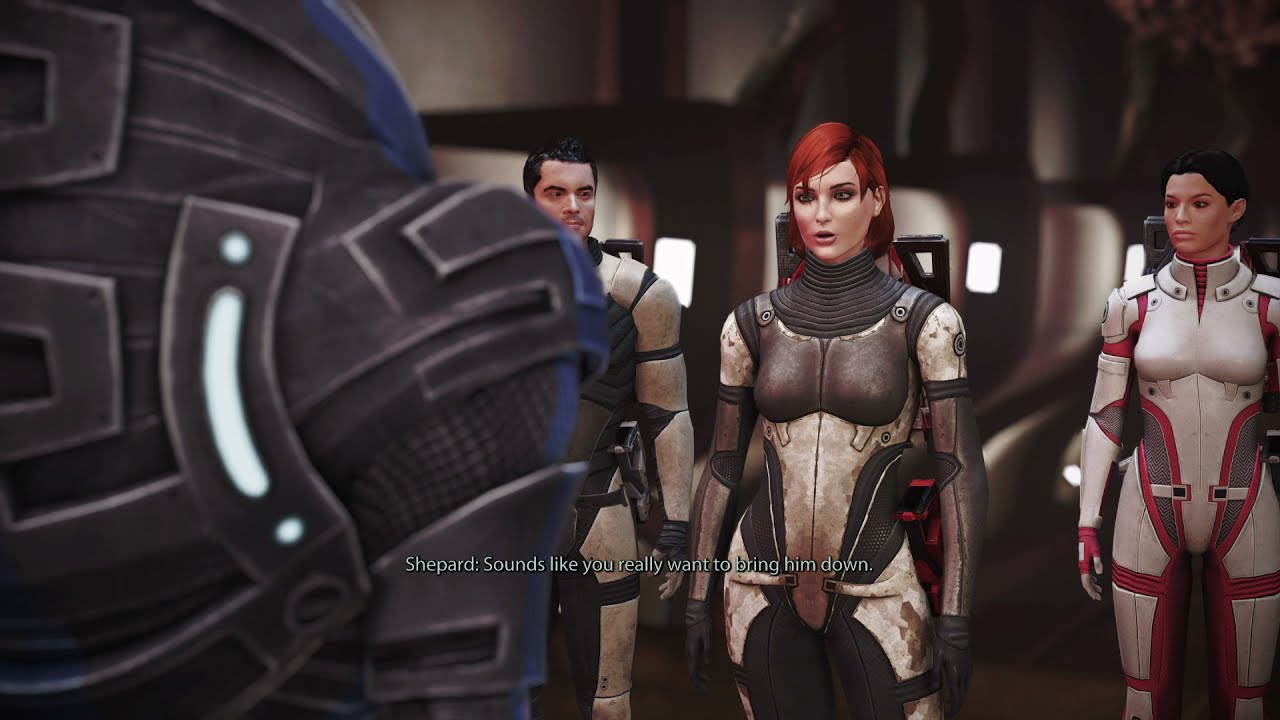 Mass Effect 1 Legendary Edition - Citadel: Shepard Meets Garrus Vakarian, Executor Pallin Gameplay