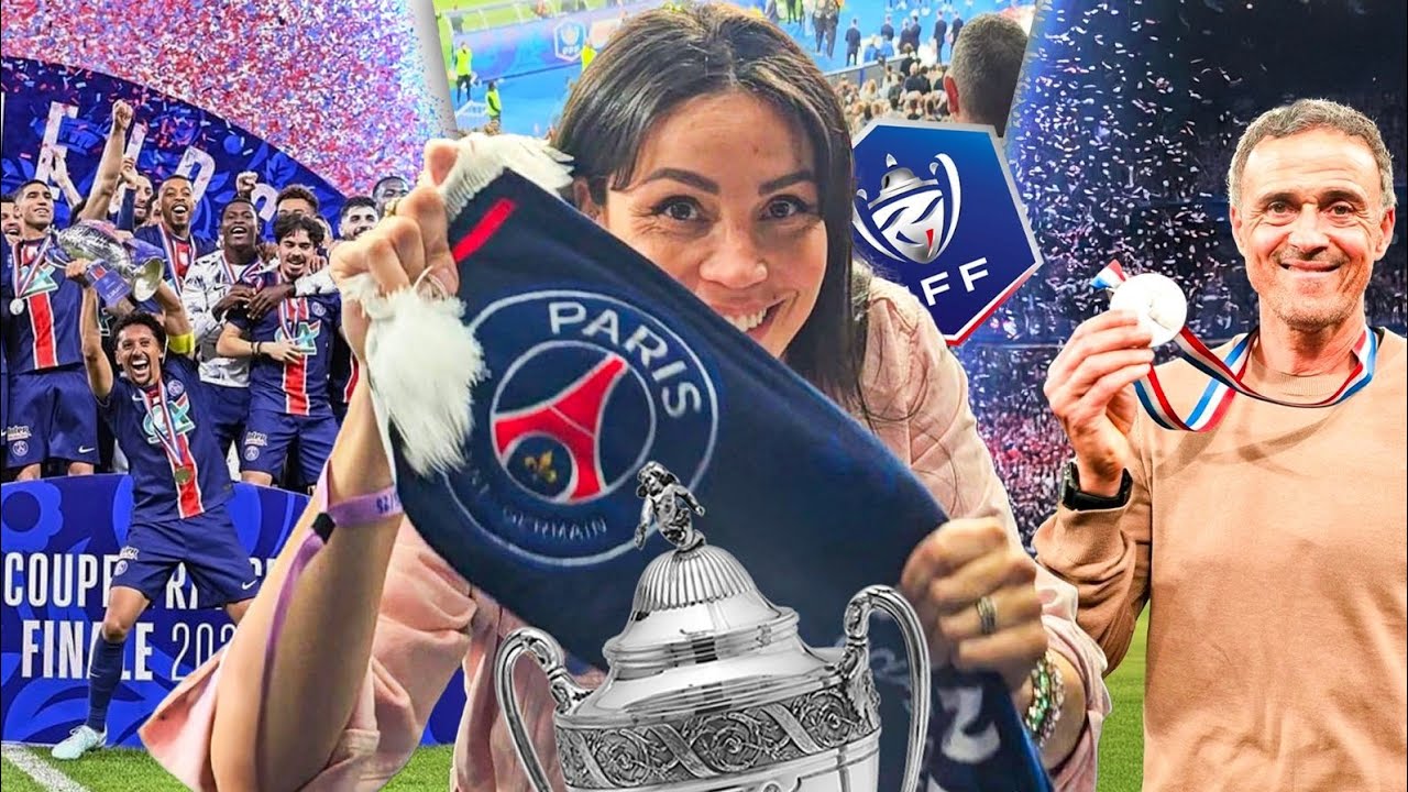 J'ASSISTE AU 16E TITRE DE COUPE DE FRANCE DU PSG !