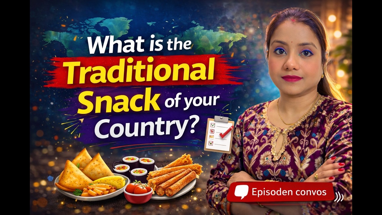 What Is the Traditional Snack of Your Country? | Episoden Convos