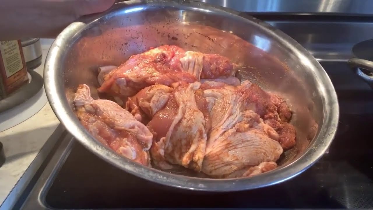 Cuisinons le poulet