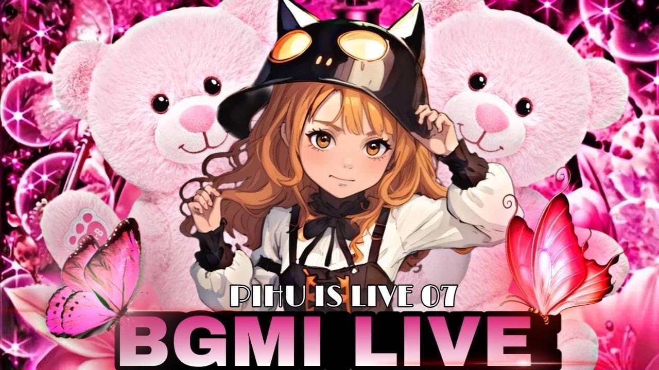🔴 Bgmi Fun With Friends 🎀 | Girl Gamer | Pihu is Live07 | #bgmi #bgmilive #bgmishorts #treanding