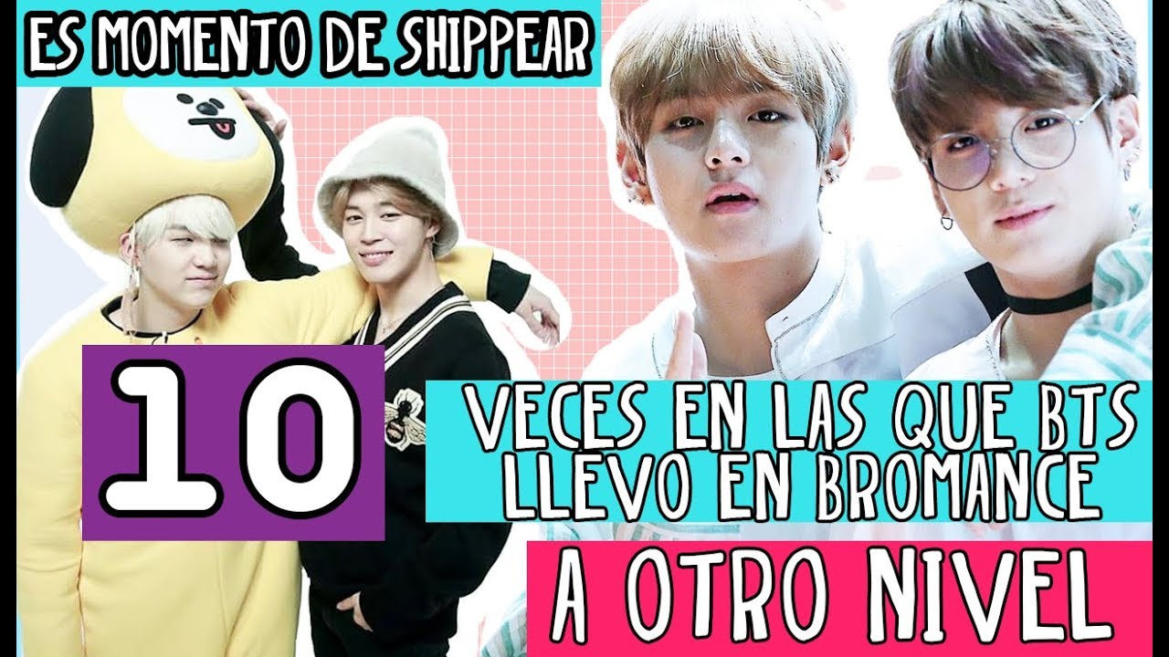 10 Veces en las que BTS llevo el Bromance a otro Nivel - Es momento de shippear !!