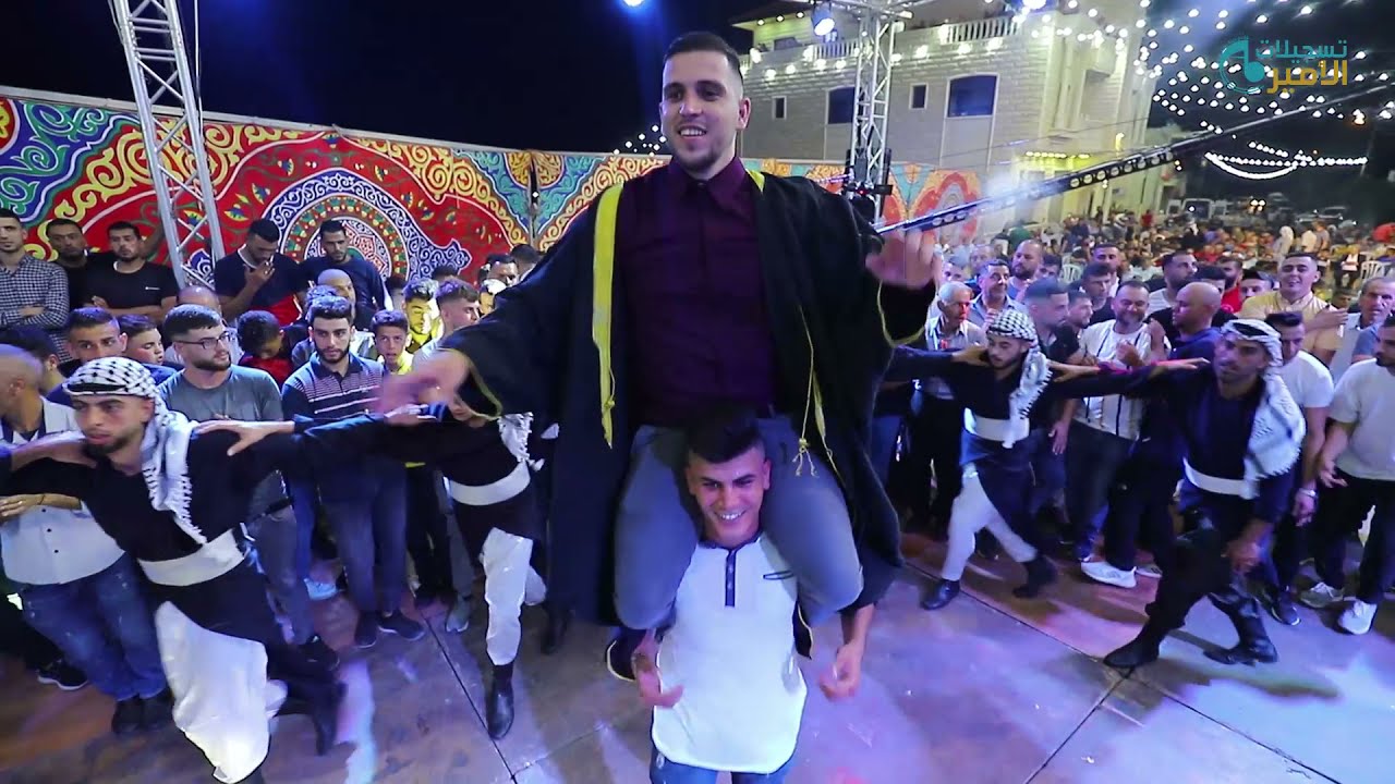 النجم أحمد الكيلاني دبكة فرقة سكاكا  العريس نائل صالح دير ابو مشعل تسجيلات الأمير 2021